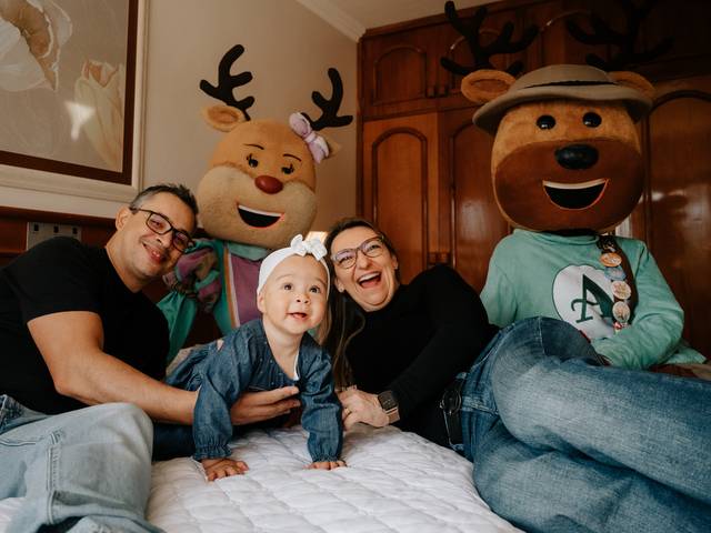 Família de 1 aninho da Sofia