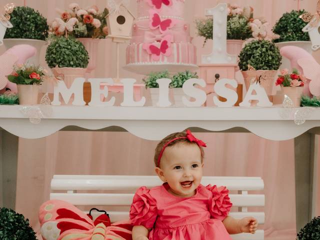 Aniversário Infantil de 1 aninho da Mel
