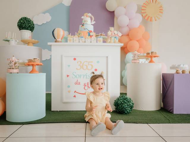 Aniversário Infantil de 1 aninho da Elis