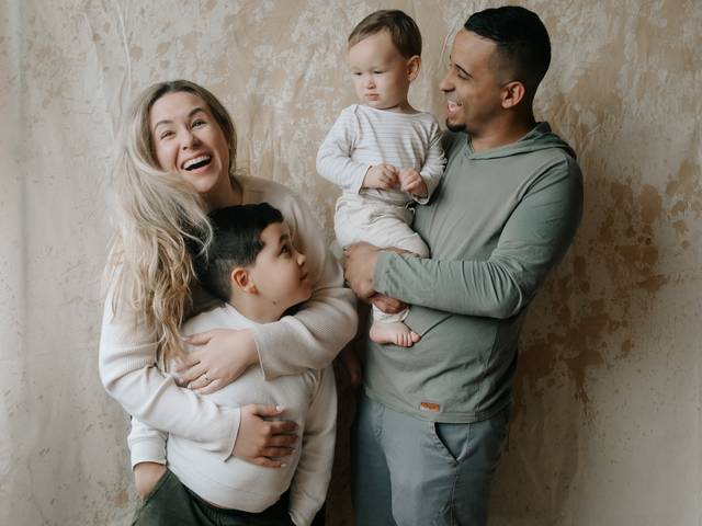 Estúdio de Amanda, Júnior, Joaquim e Matteo