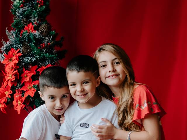Estúdio de O Natal da Angelina, do Bê e do Joca