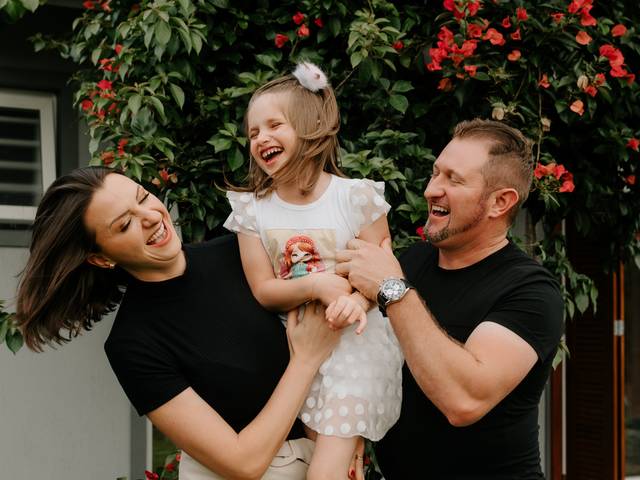 Família de Fran, Juliano e Bela