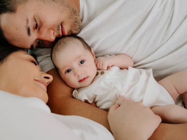 Estúdio de 1 mês da Maria Cecília