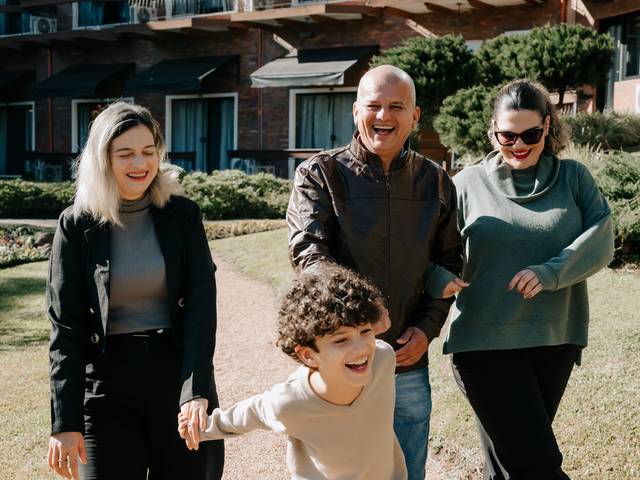 Família de Maria, Abraão, Nicolly e Adryan