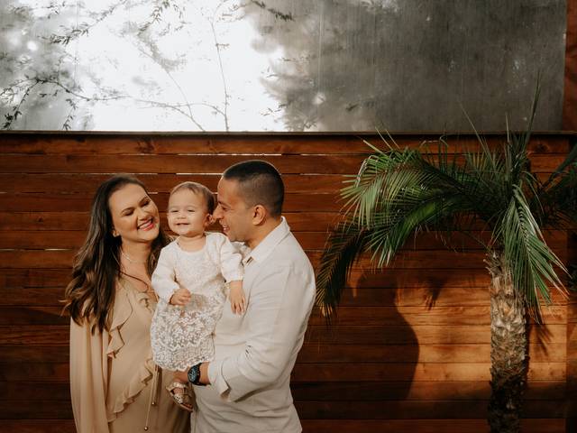Família de Bruna, Marcelo e Marcela