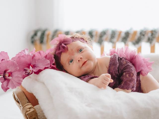 Ensaio de 2 meses da Rebeca