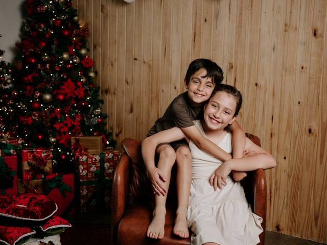 Estúdio de Natal da Alice e do Bento