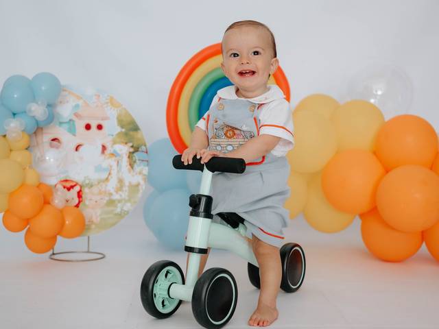 Estúdio de 1 aninho do Miguel