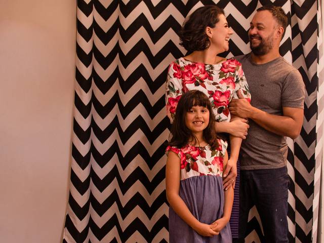 Família de Francisco, Débora e Milena