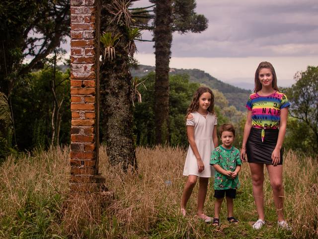 Família de Laura, Larissa e Heitor