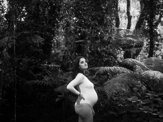 Gestante de À espera de Laura