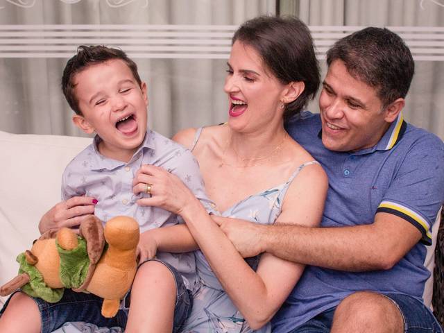 Família de Raquel, Rafael e Mathias