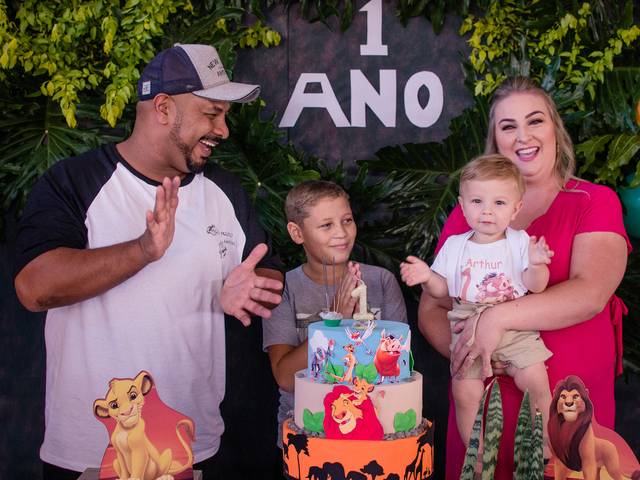 Aniversário Infantil de 1 aninho do Arthur