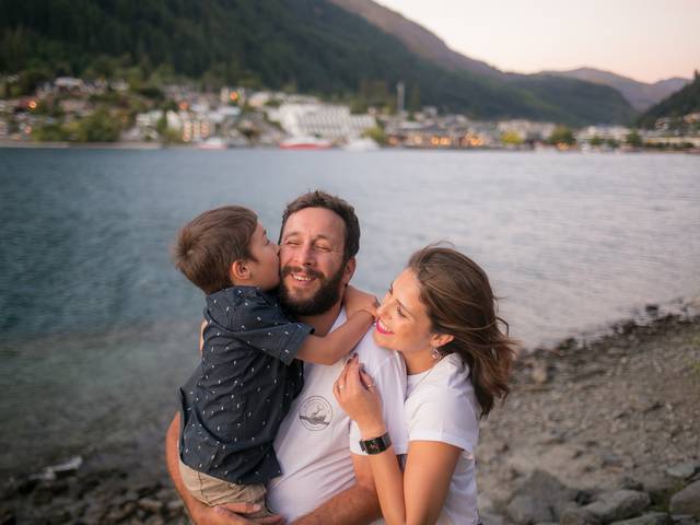 Ensaio Família de Débora Marcelo e João - Nova Zelândia