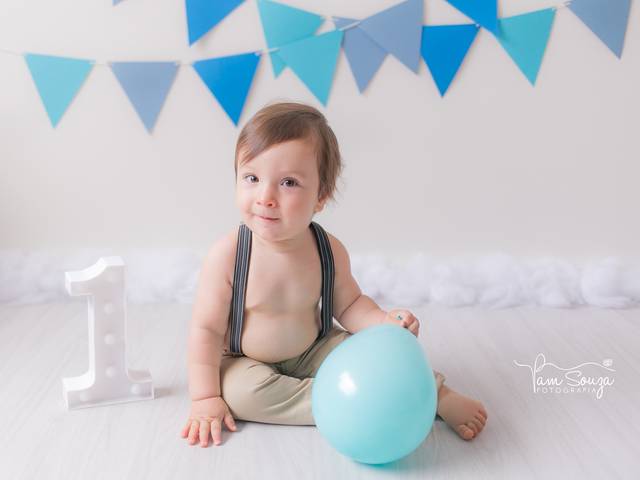 Cake Smash de MIguel 1 aninho