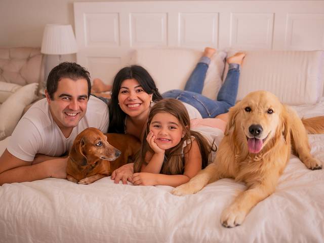 Ensaio At Home de Família Gomes