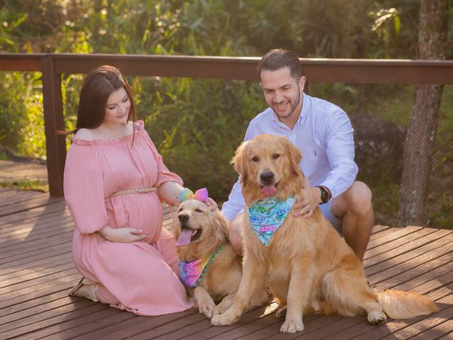 Ensaio Gestante de A Espera da Cecília