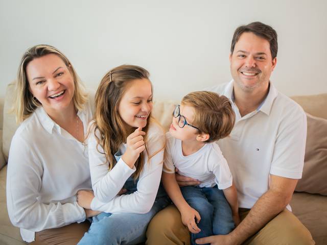 Ensaio At Home de Família Negri