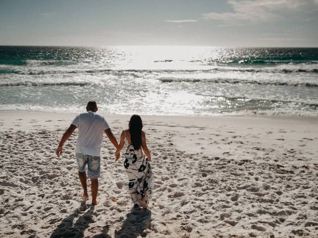 Ensaios de Camila & Gustavo - Beach Session