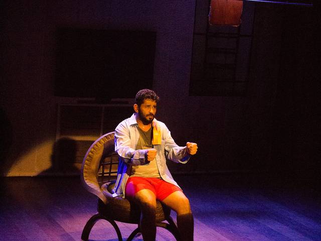 Fotografia de cena de Espetáculo A que ponto chegamos - Robson Vieira