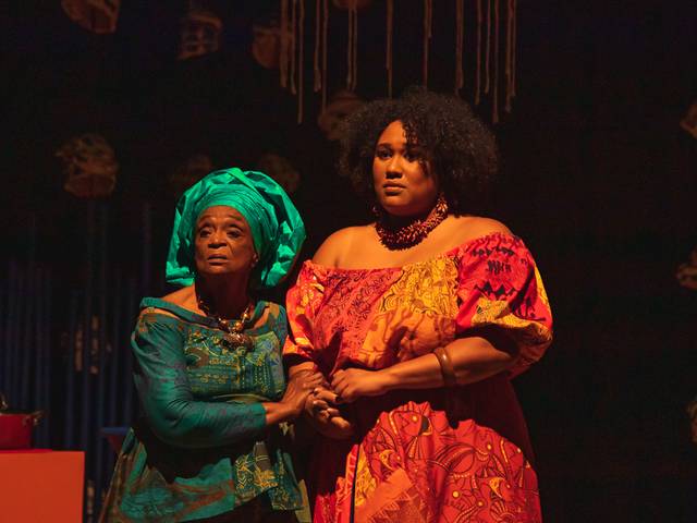 Espetáculos de Mãe Baiana