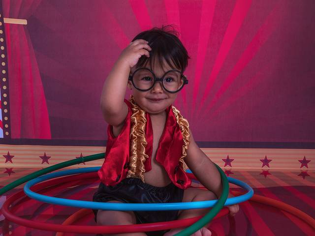 Ensaio Infantil de Rafael - Circo