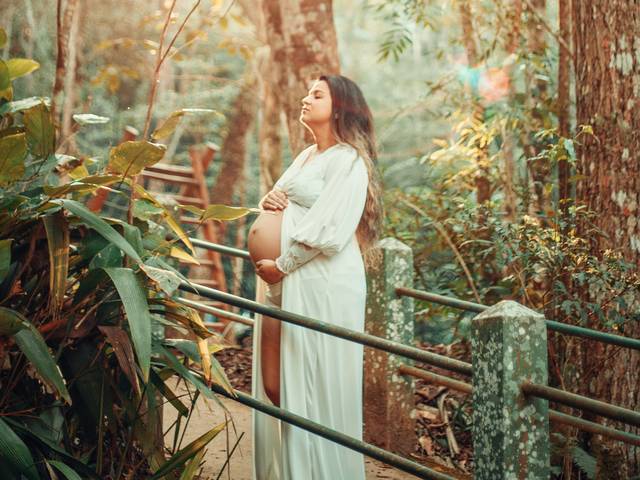 Ensaio de Gestante de À Espera do Miguel