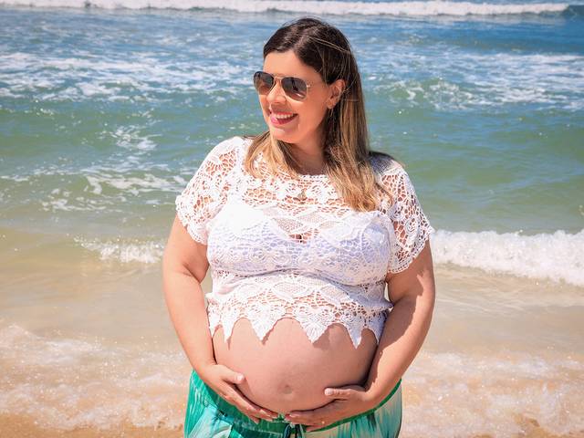 Ensaio de Gestante de À Espera do Rafael 