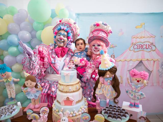 Eventos de Giovanna 1 ano - Buffet Comics