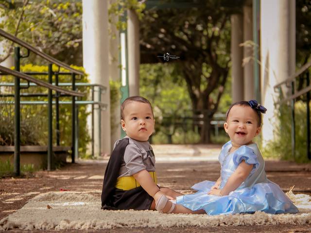 ACOMPANHAMENTO de Alice e Gabriel - 9 meses 