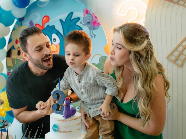 Aniversários de 3 Anos Fernando