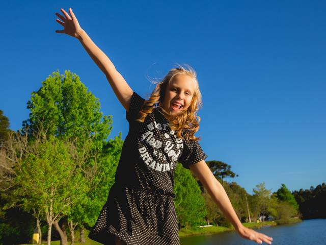 Ensaio Infantil de Cecília 10 Anos