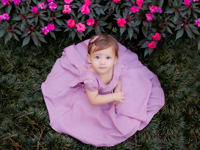 Ensaio Infantil de Melissa 1 Ano 