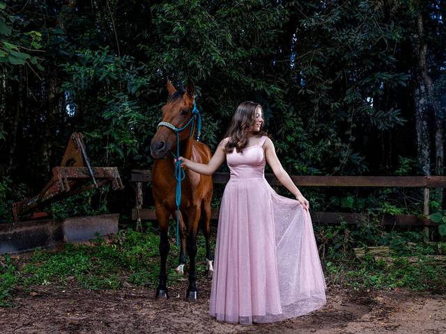 Ensaios Debutantes de Ensaio de Debutante Roberta | 15 Anos no Rancho Santa Luzia, Serra da Cantareira