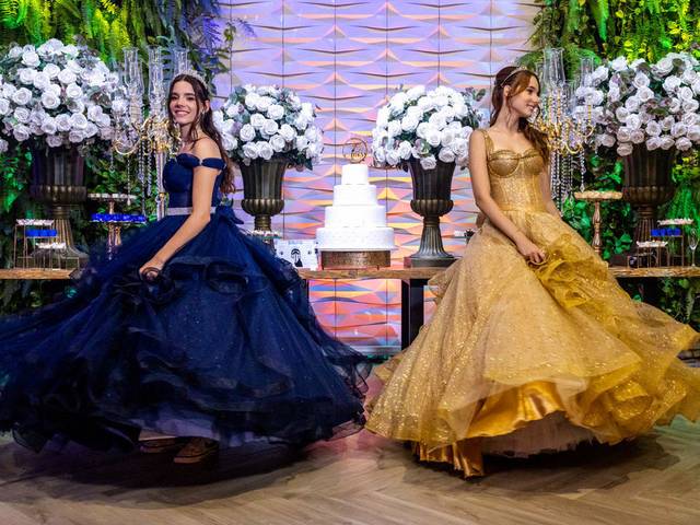 Festa 15 Anos de Fotografia de Festa de 15 Anos Luíza e Carol | Espaço Illumina