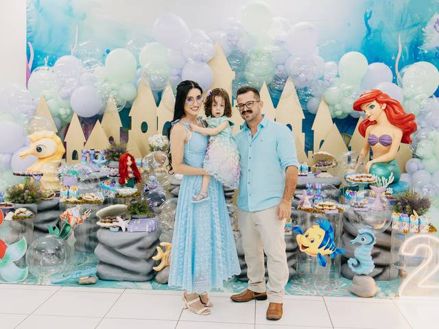 Aniversários de 2 Anos Maria Cecília