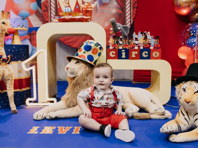 Aniversários de 1 Ano - Levi