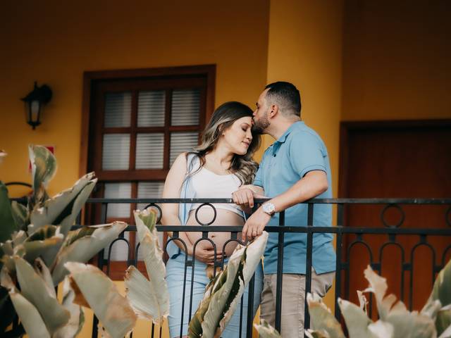 Família de Ensaio Gestante - Gabi