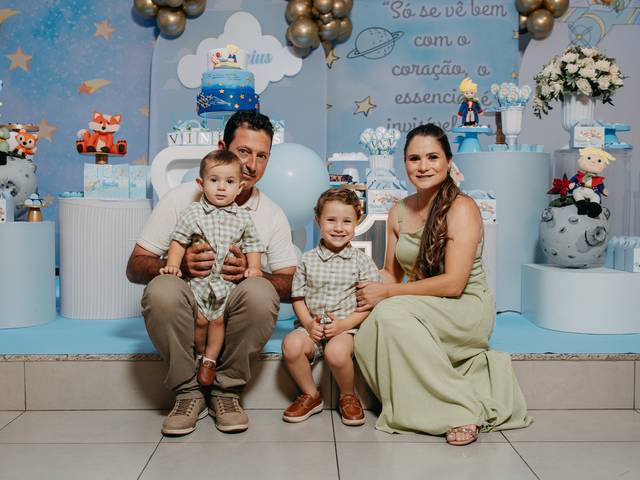 Aniversários de 1 Ano - Vinicius