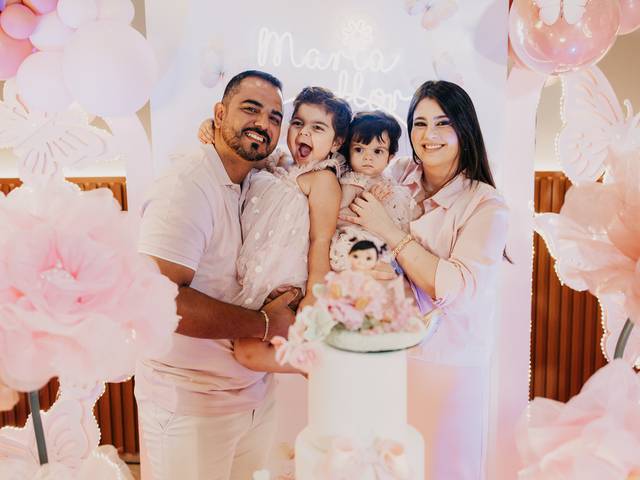 Aniversários de 1 Aninho Maria Flor