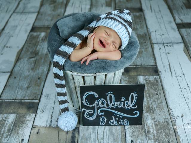 Newborn de Carmem, Rodrigo e Gabriel