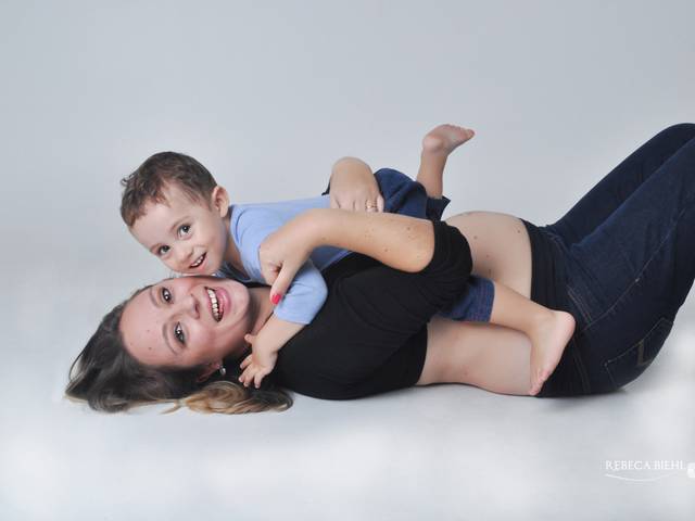 Gestante de Fernanda, André e João Luís ❤ Ana Luiza