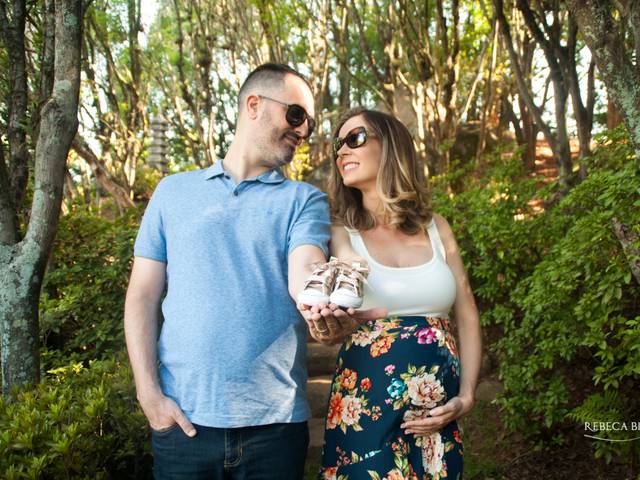 Gestante de Fernanda e Guilherme à espera de Luiza