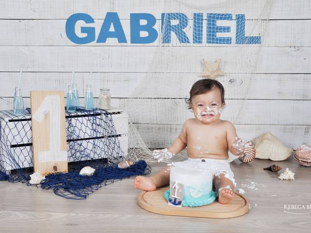 Smash the Cake/Fruit de Gabriel 1 aninho