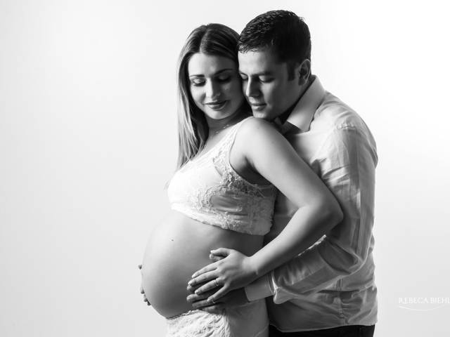 Gestante de Karine e Dieison 💙 Rafael