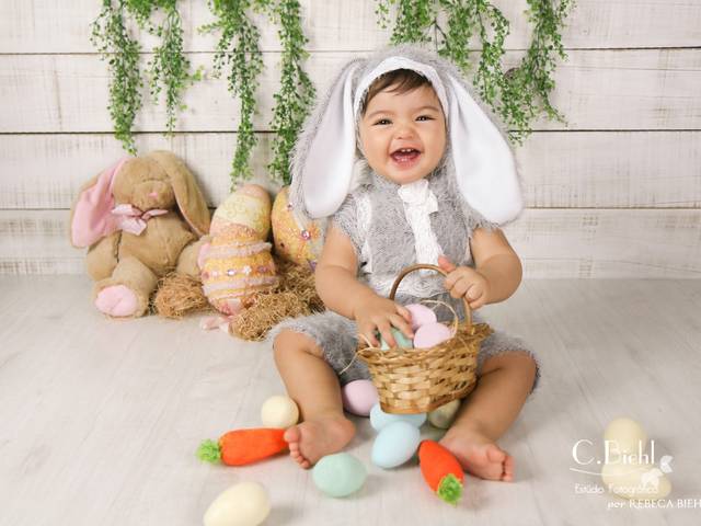 Acompanhamento de Ayumi ❤ sessão de Páscoa