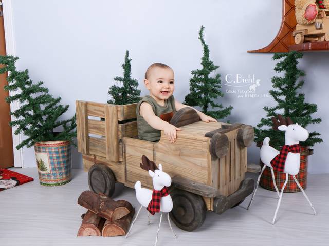 Acompanhamento de Samuel - Fotos de Natal