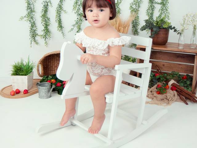 Bebês de Ayumi - Sessão com Moranguinhos