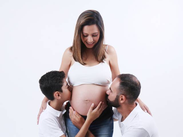 Gestante de Á espera de Manuela