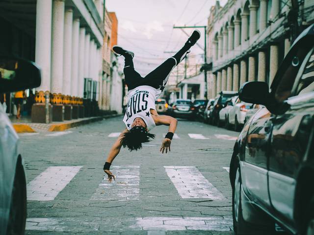 Bailarines de Bboy Guio